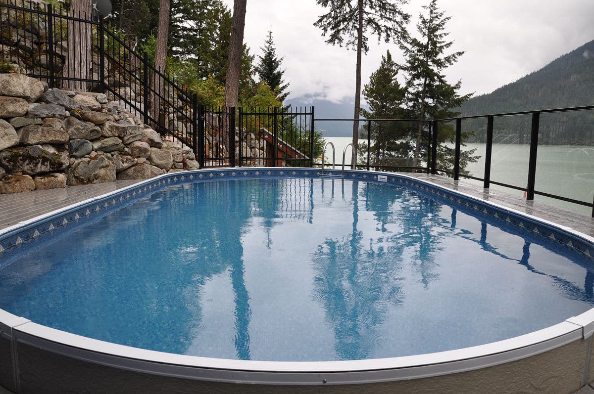 dekrail all aluminum security fence for pool enclosures